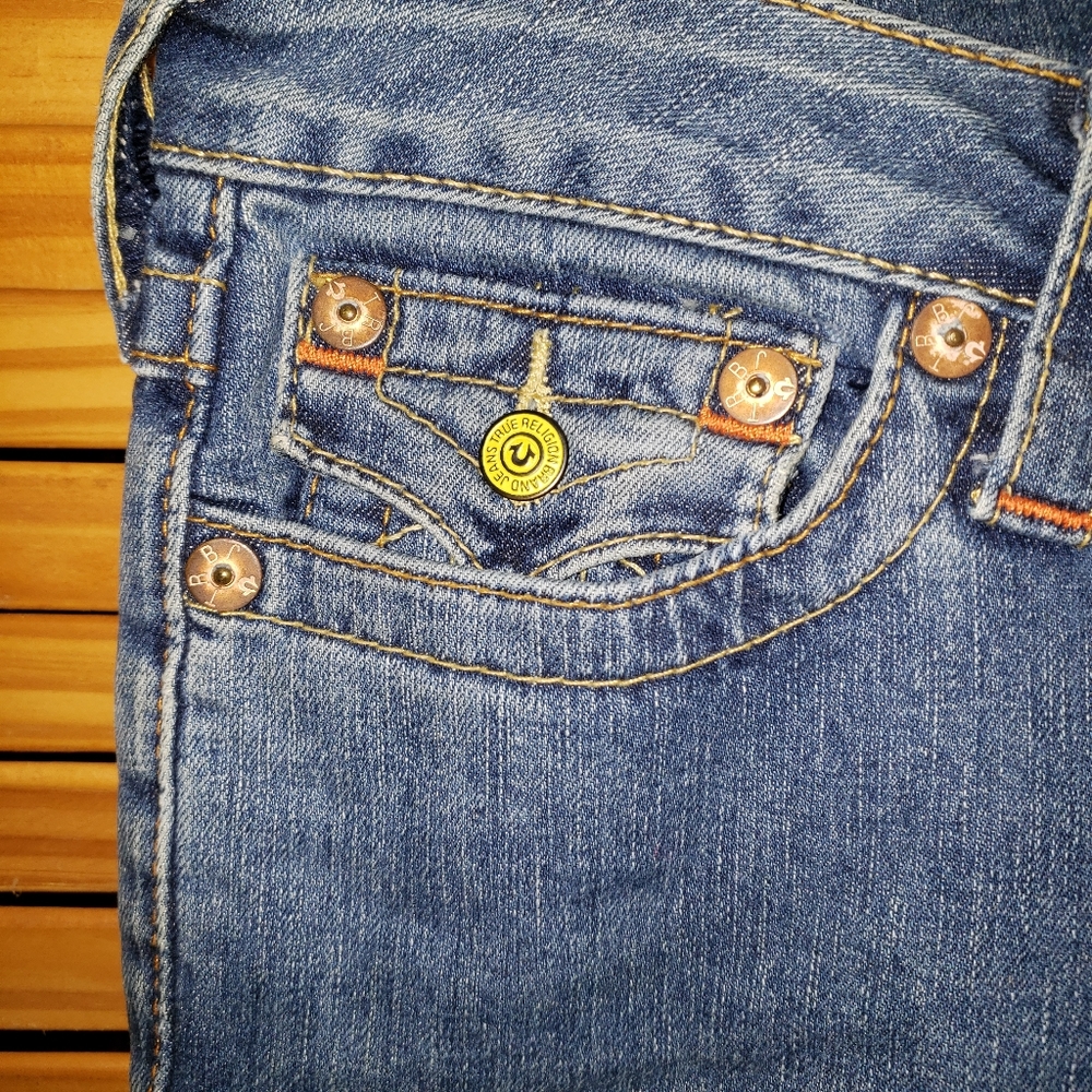 True Religion Twisted Flare Joey Jean Sz:27 - Picture 8 of 9